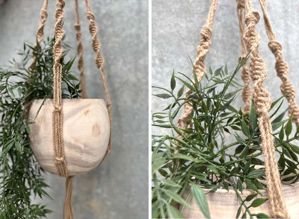 macrame plant hanger 6