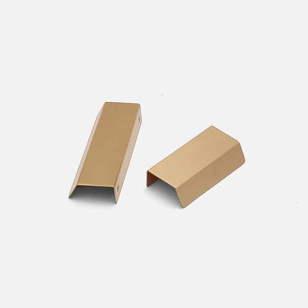 Delos - Linear Brushed Brass Pull - Linear Brushed Brass Pull