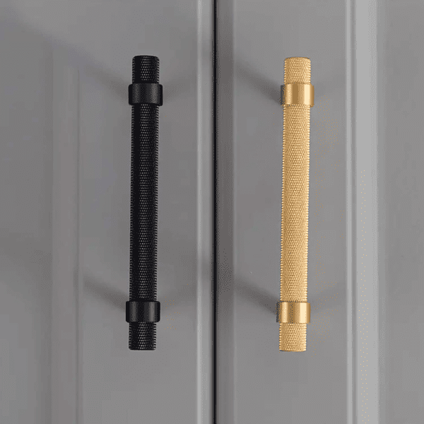 Porto - Knurled Matte Black Handle - Knurled Matte Black Handle