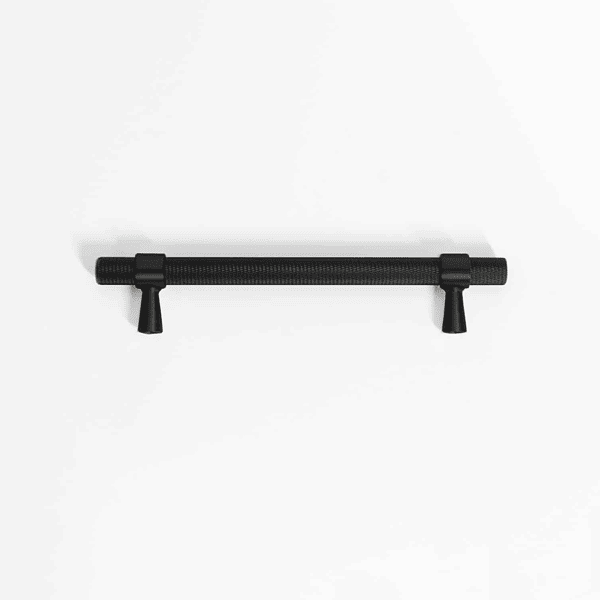 Porto - Knurled Matte Black Handle - Knurled Matte Black Handle