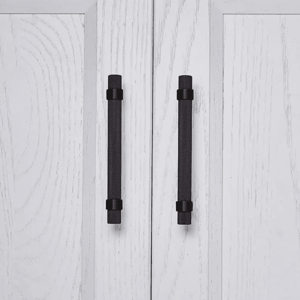 Porto - Knurled Matte Black Handle - Knurled Matte Black Handle