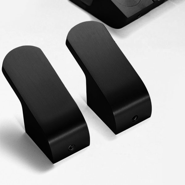 Delos - Matte Black Brass Wall Hook - Matte Black