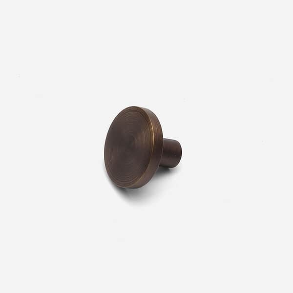 Ube - Antique Bronze Brass Knob - Antique Bronze Brass Knob
