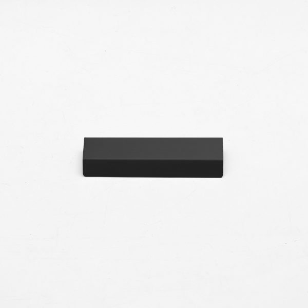 Delos - Linear Matte Black Brass Pull - Linear Matte Black Brass Pull