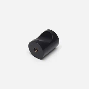 Delos - Brushed Brass Cylinder Knob - Architectural Hardware - Brushed Brass Cylinder Knob