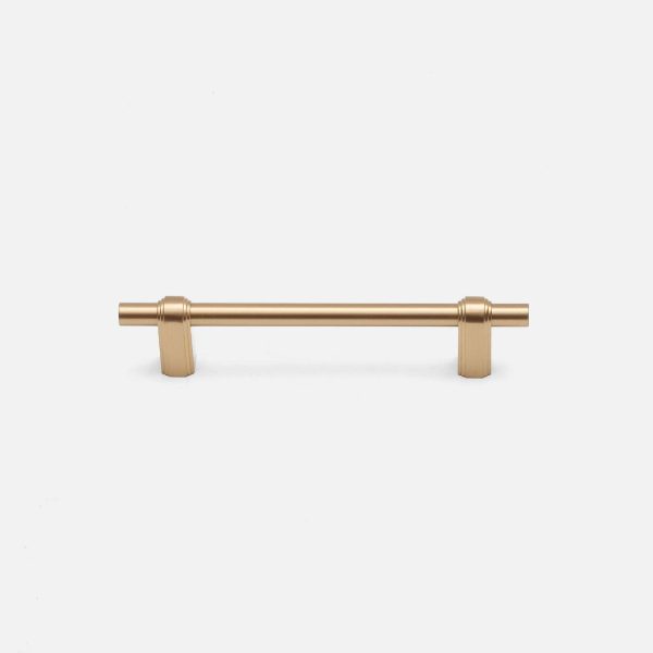 Osaka - Brushed Brass Handle - Architectural Hardware - Brushed Brass Handle