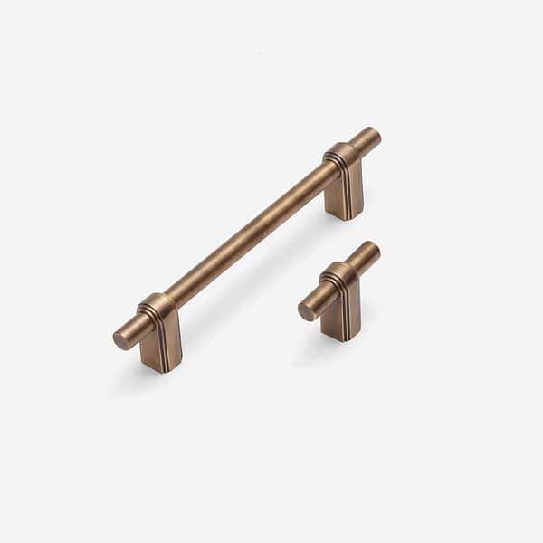 Osaka - Antique Bronze Brushed Brass Handle - Antique Bronze Brushed Brass Handle