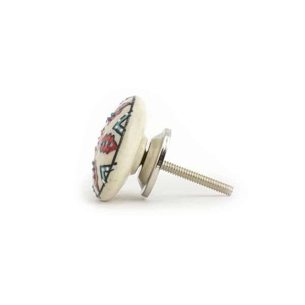 Red Spring Flower Knob - Red Spring Flower Knob