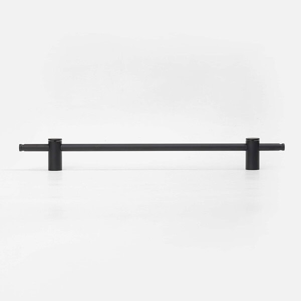 Fresno - Matte Black Brass Handle - Architectural Hardware - Matte Black