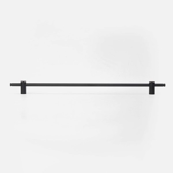 Fresno - Matte Black Brass Handle - Architectural Hardware - Matte Black