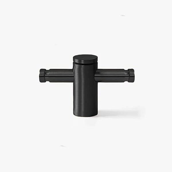 Fresno - Matte Black Brass Pull - Matte Black
