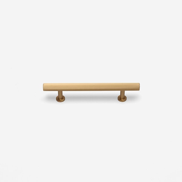Qena - Linear Brushed Brass Handle - Qena Linear Brushed Brass Handle