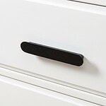 Blyth Ellipse Black Oak Cabinet Handle