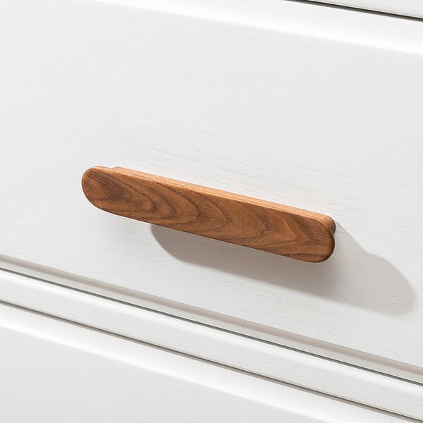 Blyth Ellipse Walnut Wood Cabinet Handle