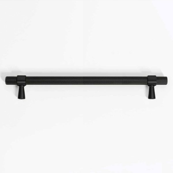Porto - Knurled Matte Black Handle - Knurled Matte Black Handle