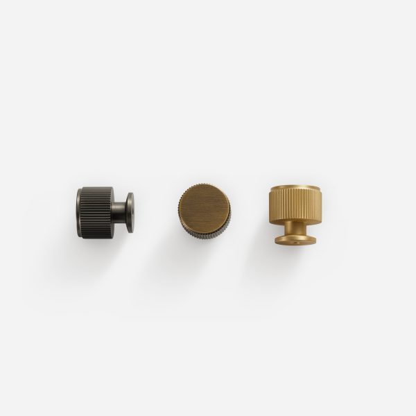 Avila - Gunmetal Brass Knob - Gunmetal Brass