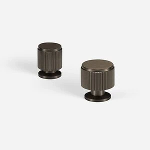 Avila - Matte Brass Knob - Architectural Hardware - Matte Brass Knob