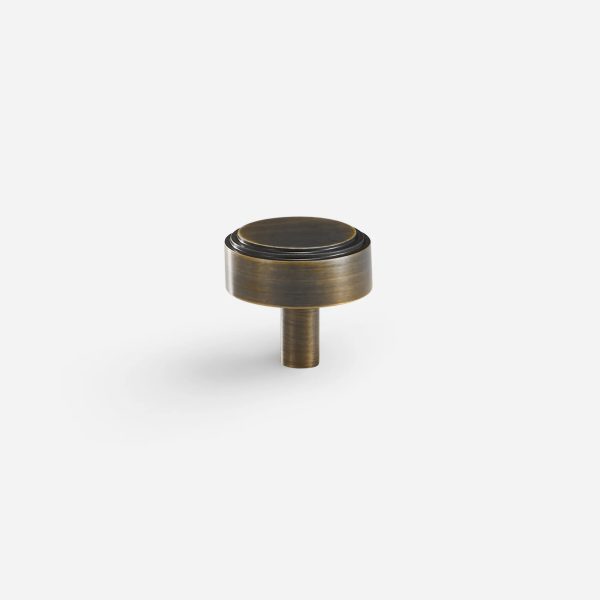 Mir - Antique Bronze Brass Knob - Antique Bronze Brass