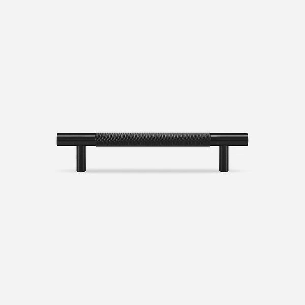 Ekati - Knurled Matte Black Brass Handle - Knurled Matte Black Brass