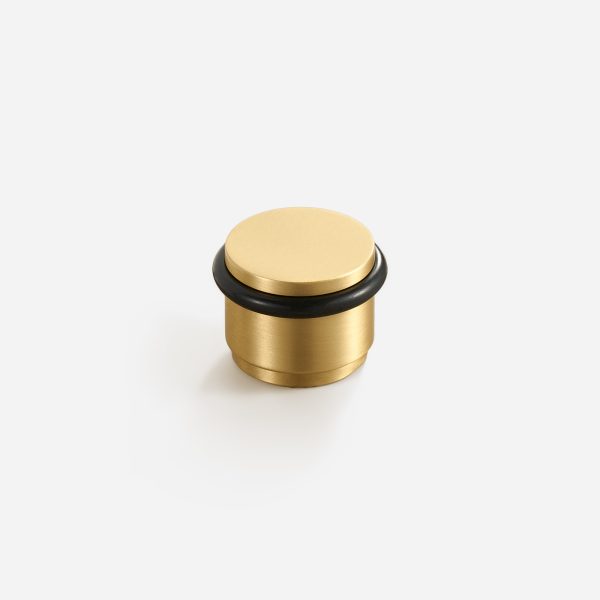 Uji - Matte Brass Door Stop - Matte Brass Door Stop