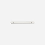 Curved Brushed Brass Backplate - 148mm