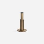 Athens - Brushed Nickel Brass Door Stop - Architectural Hardware - Brushed Nickel Brass Door Stop