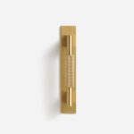 Rectangle Brushed Brass Backplate - Architectural Hardware - Backplate