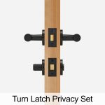 Essen - Matte Brass Lever Handle - Architectural Hardware - Matte Brass Lever Handle