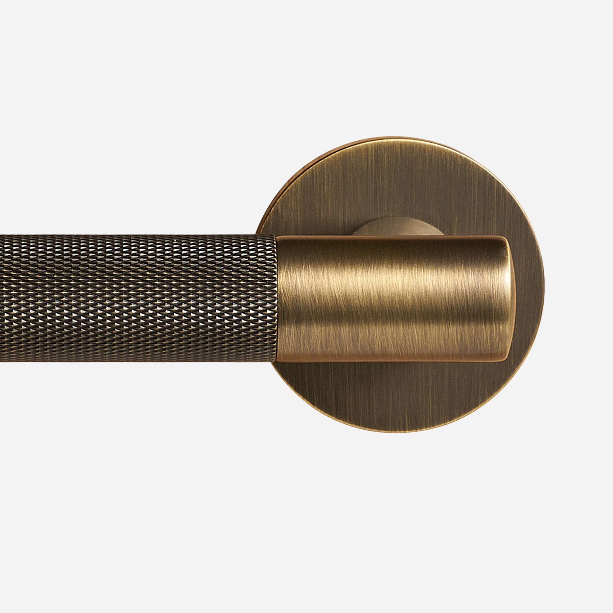 Bradford - Matte Black Brass Lever Handle - Architectural Hardware - Matte Black Brass Lever Handle