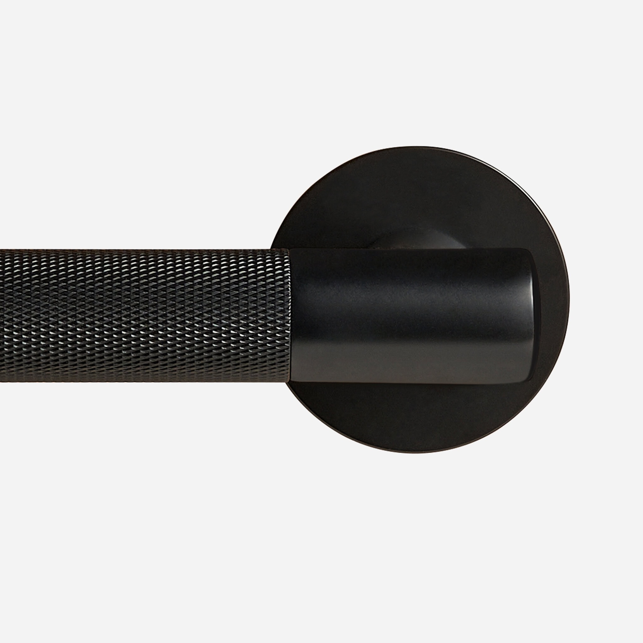 Bradford - Matte Black Brass Lever Handle - Architectural Hardware - Matte Black Brass Lever Handle