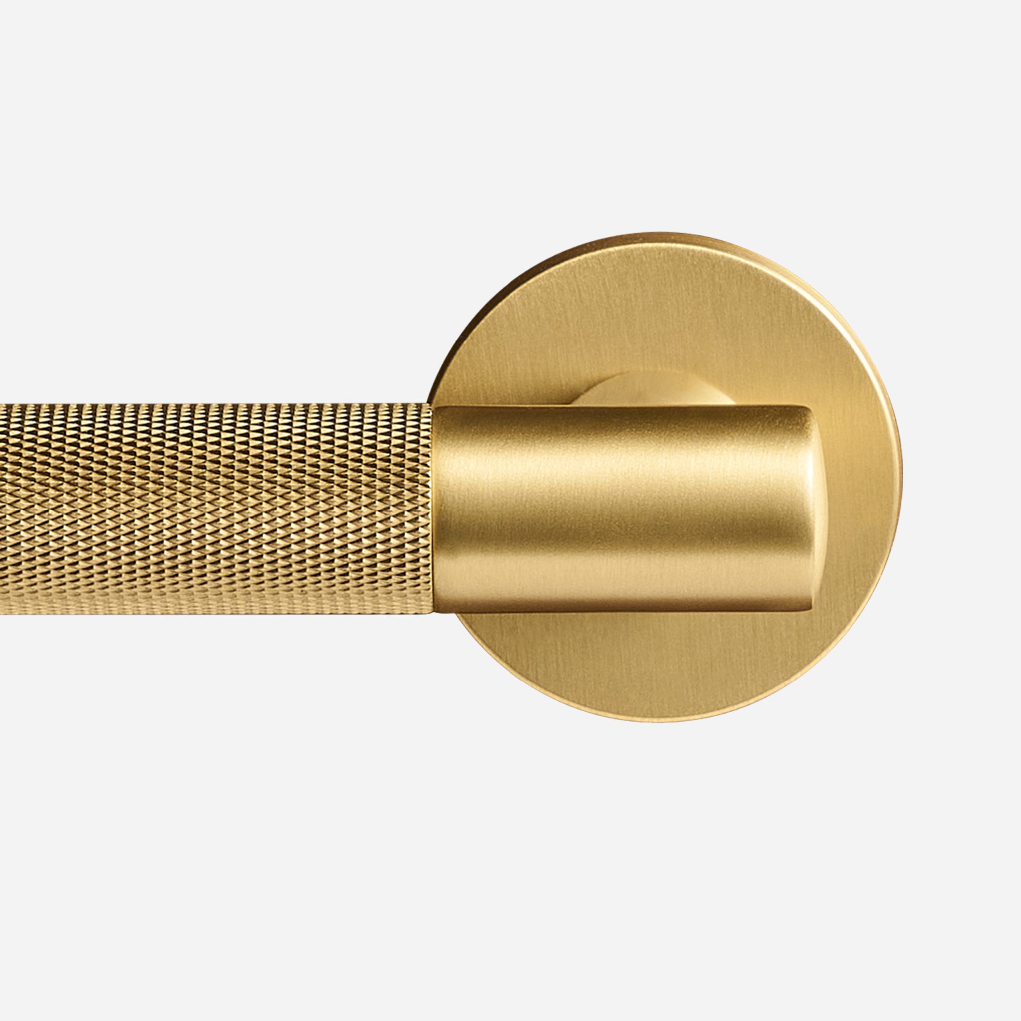 Bradford - Matte Black Brass Lever Handle - Architectural Hardware - Matte Black Brass Lever Handle