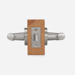 Bradford - Matte Black Brass Lever Handle - Architectural Hardware - Matte Black Brass Lever Handle