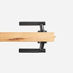 Bradford - Matte Black Brass Lever Handle - Architectural Hardware - Matte Black Brass Lever Handle