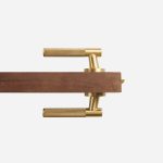 Bradford - Matte Black Brass Lever Handle - Architectural Hardware - Matte Black Brass Lever Handle
