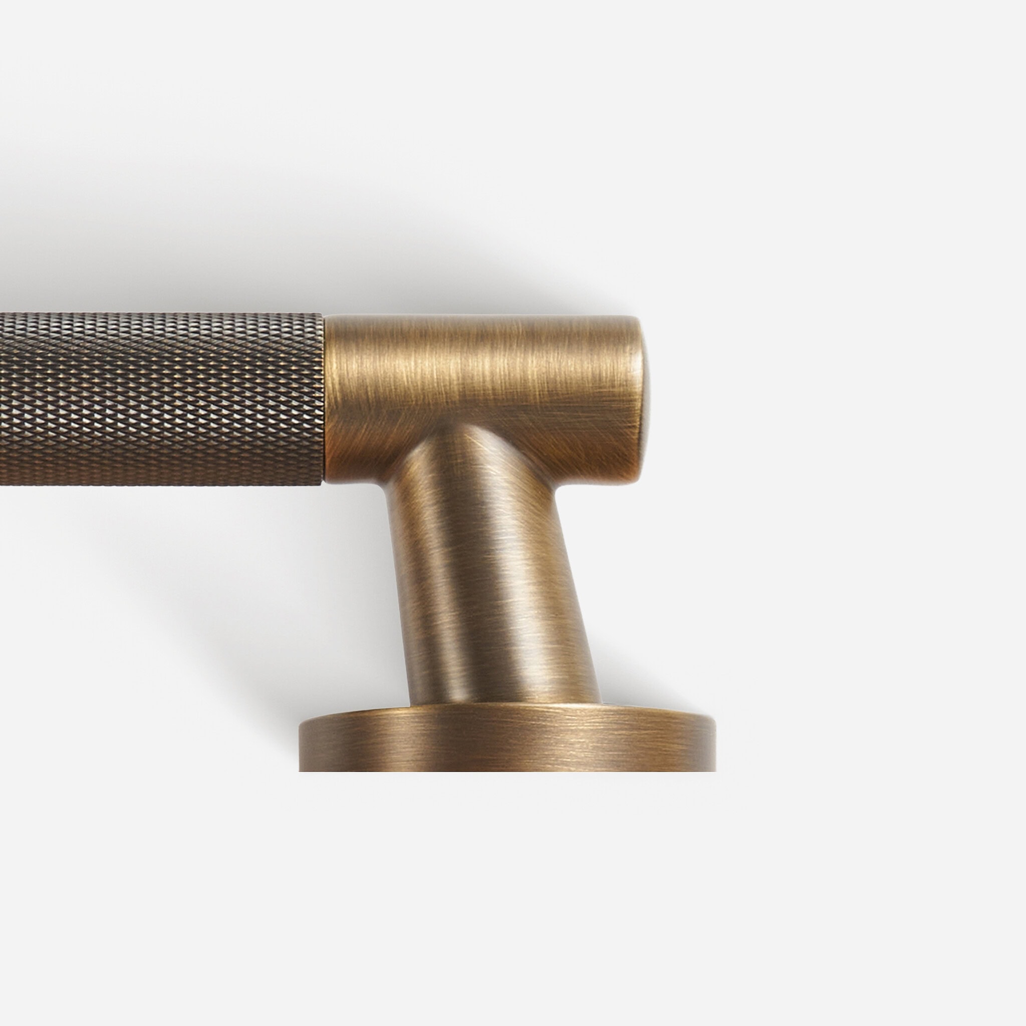 Bradford - Matte Black Brass Lever Handle - Architectural Hardware - Matte Black Brass Lever Handle