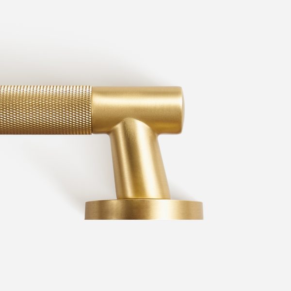 Bradford - Matte Black Brass Lever Handle - Architectural Hardware - Matte Black Brass Lever Handle