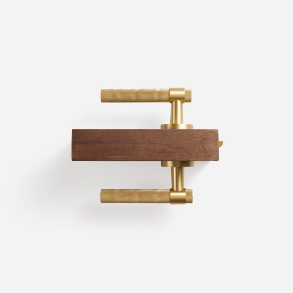 Essen - Matte Brass Lever Handle - Architectural Hardware - Matte Brass Lever Handle