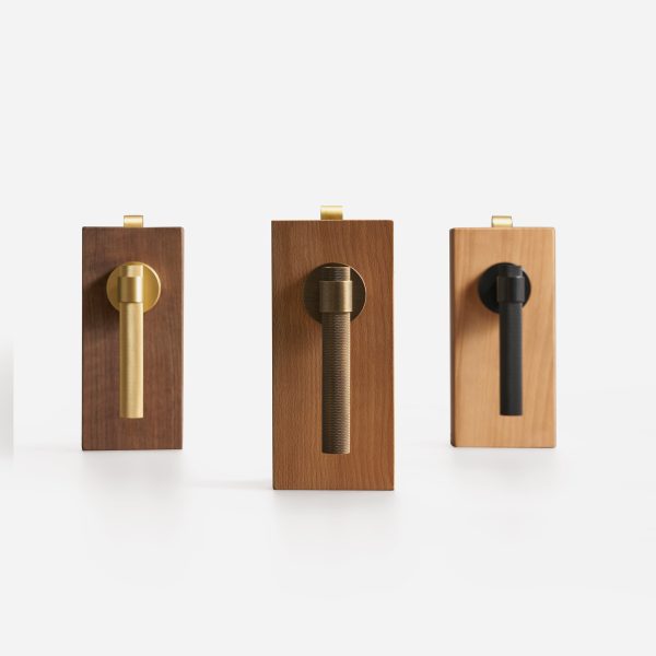Essen - Matte Brass Lever Handle - Architectural Hardware - Matte Brass Lever Handle