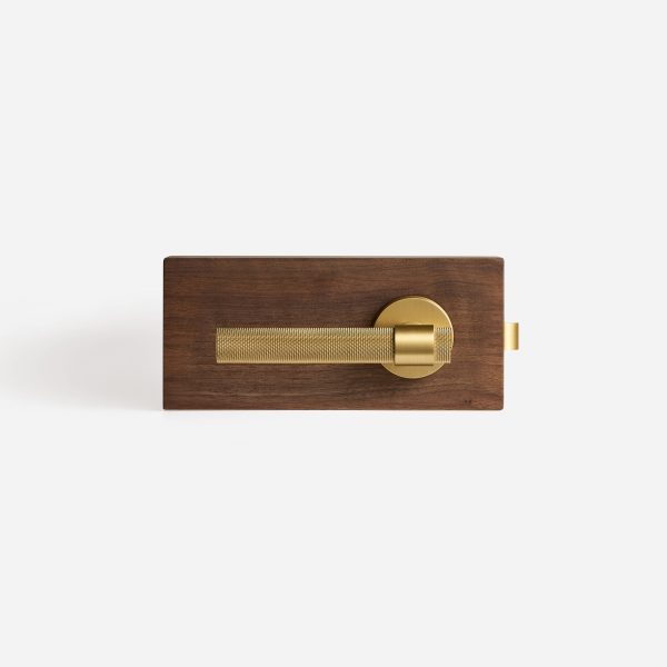 Essen - Matte Brass Lever Handle - Architectural Hardware - Matte Brass Lever Handle