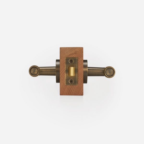 Essen - Matte Brass Lever Handle - Architectural Hardware - Matte Brass Lever Handle