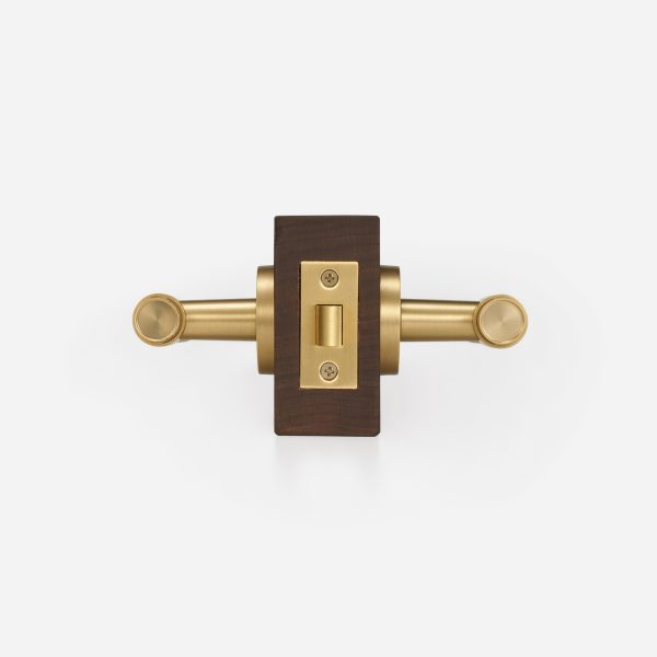 Essen - Matte Brass Lever Handle - Architectural Hardware - Matte Brass Lever Handle