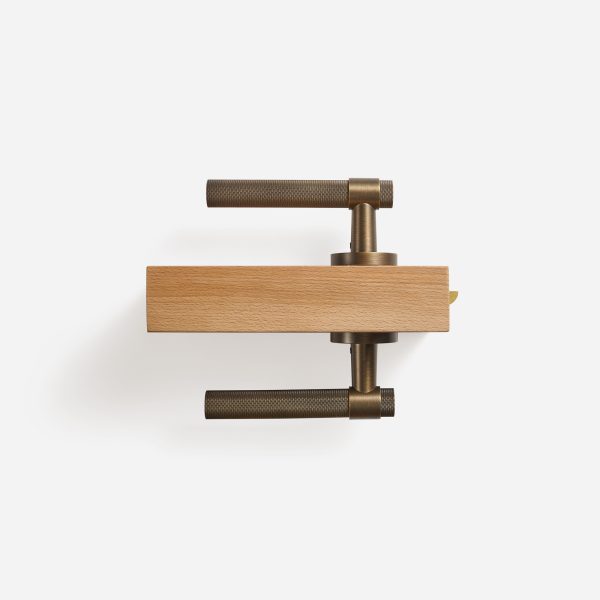 Essen - Matte Brass Lever Handle - Architectural Hardware - Matte Brass Lever Handle