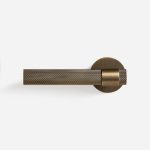 Essen - Matte Brass Lever Handle - Architectural Hardware - Matte Brass Lever Handle