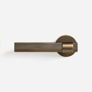 Essen - Matte Brass Lever Handle - Architectural Hardware - Matte Brass Lever Handle