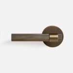 Essen - Matte Brass Lever Handle - Architectural Hardware - Matte Brass Lever Handle