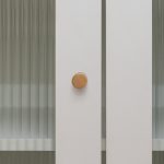 Midas - Matte Black Brass Linear Knurled Handle - 163mm