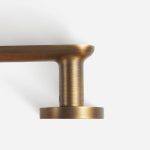 Munich - Matte Black Brass Lever Handle - Architectural Hardware - Matte Black Brass Lever Handle