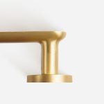 Munich - Matte Black Brass Lever Handle - Architectural Hardware - Matte Black Brass Lever Handle