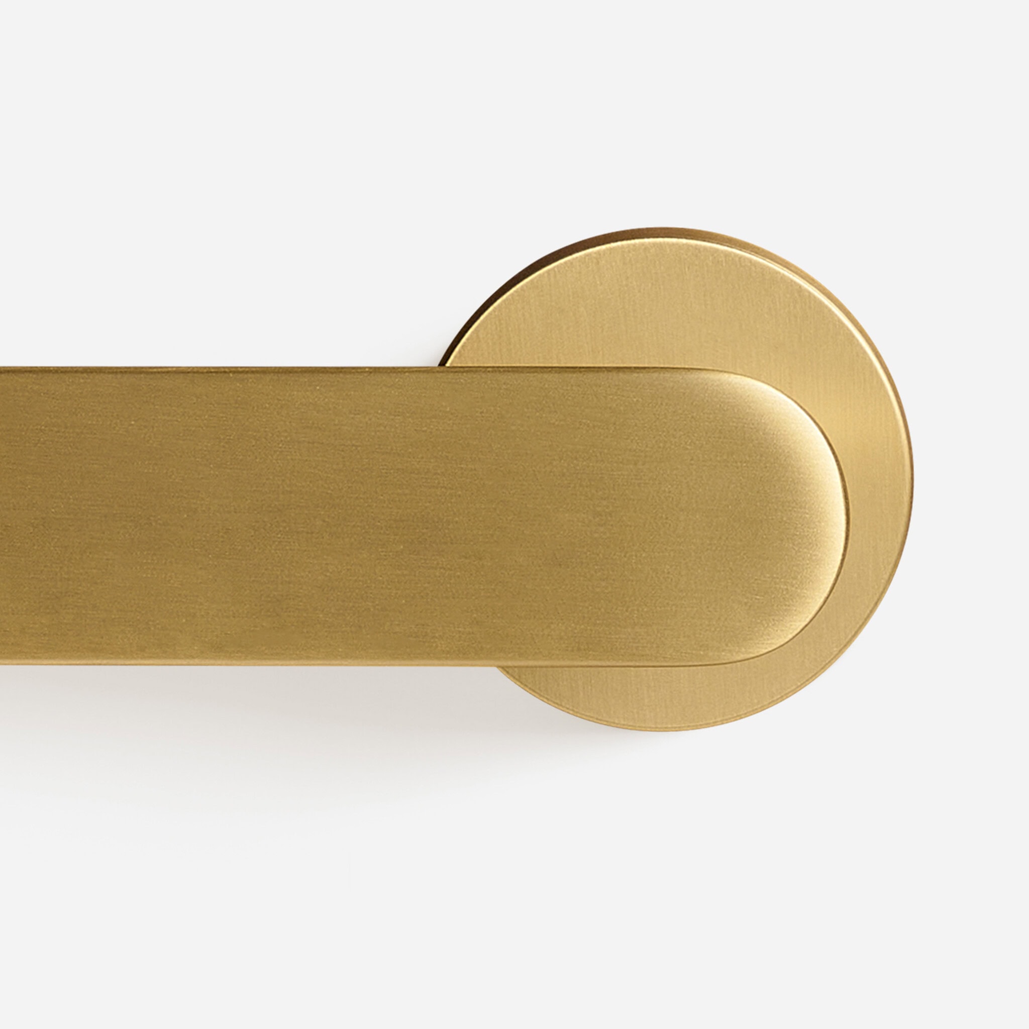 Munich - Matte Black Brass Lever Handle - Architectural Hardware - Matte Black Brass Lever Handle