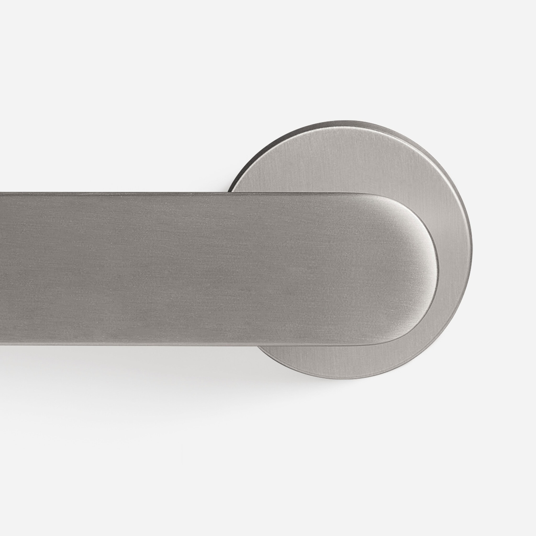 Munich - Matte Black Brass Lever Handle - Architectural Hardware - Matte Black Brass Lever Handle